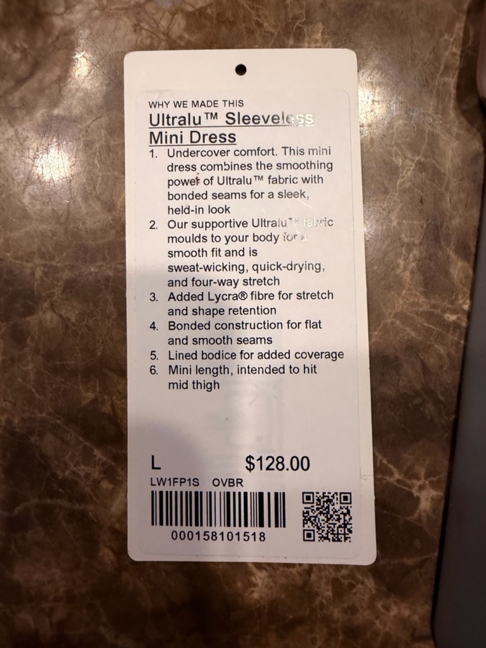 Lululemon Ultralu Mini-Dress Olive Green A Line Dresz - Picture 2 of 2